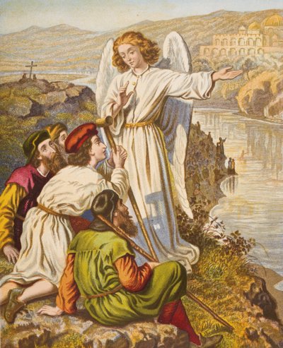 Die Botschaft des Königs an Tender Conscience, Illustration aus 